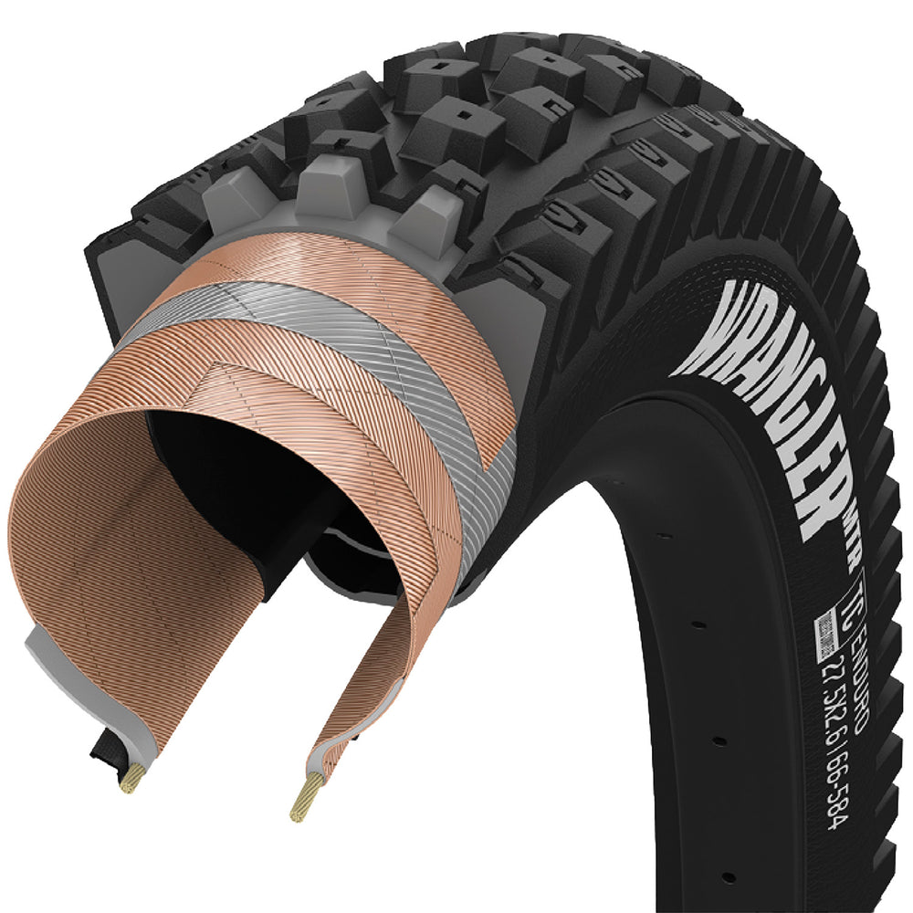 Goodyear wrangler mtr enduro folding tire