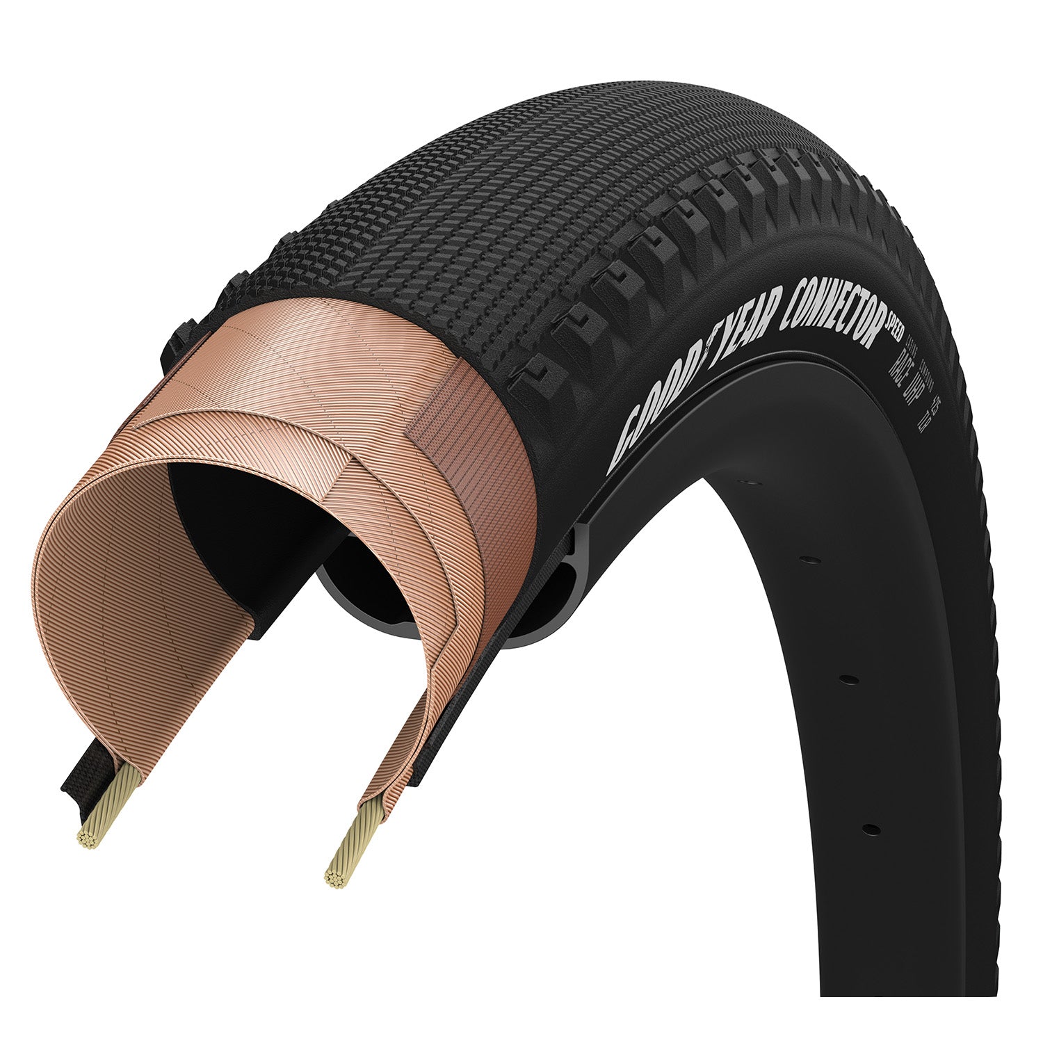 Goodyear connector speed folding tire