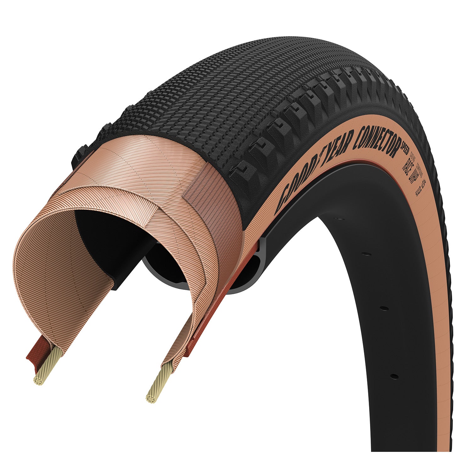 Goodyear - connector speed race tlr 700x40c transparant