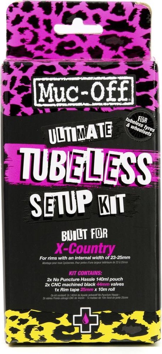 Muc-off ultimate tubeless setup kit xc gravel