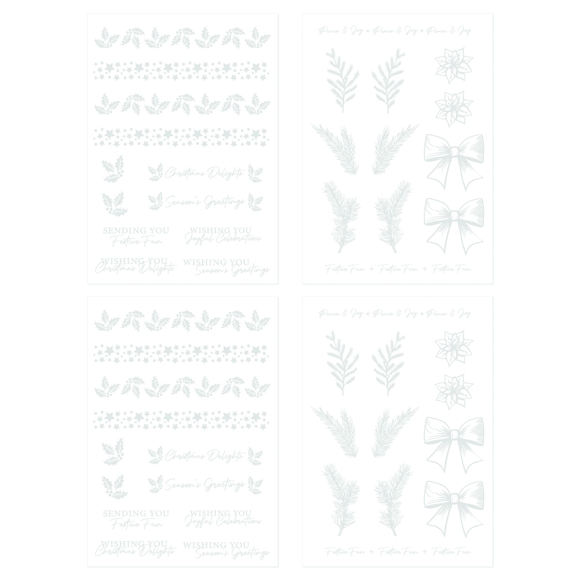 Tonic studios • timeless tidings foil fusion adhesive sheets
