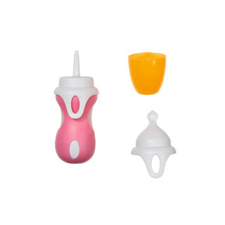 Zapf baby born interactief flesje en lepel 43 cm | 2 stuks