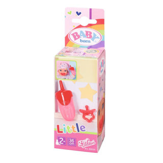 Zapf baby born flesje en speen 36cm assorti | 2 stuks