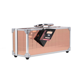 Casuelle make up koffer champagne kleur