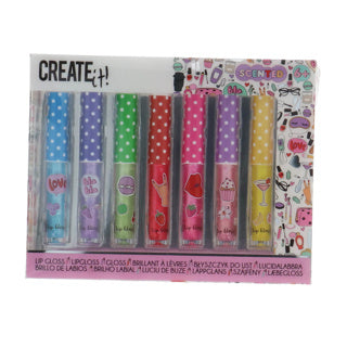 Creëer het! lipgloss met glitter en geur 7-delig