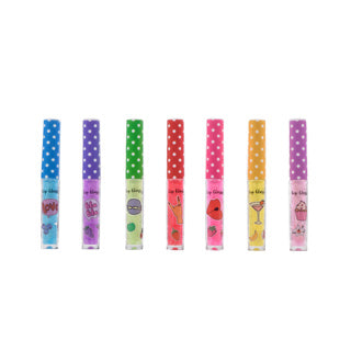 Creëer het! lipgloss met glitter en geur 7-delig