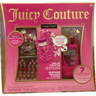 Juicy couture lipgloss telefoon en nagelset | 3 stuks