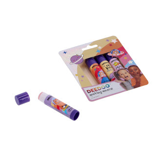 Deedoo kinderlippenbalsem positieve vibes 4 stuks
