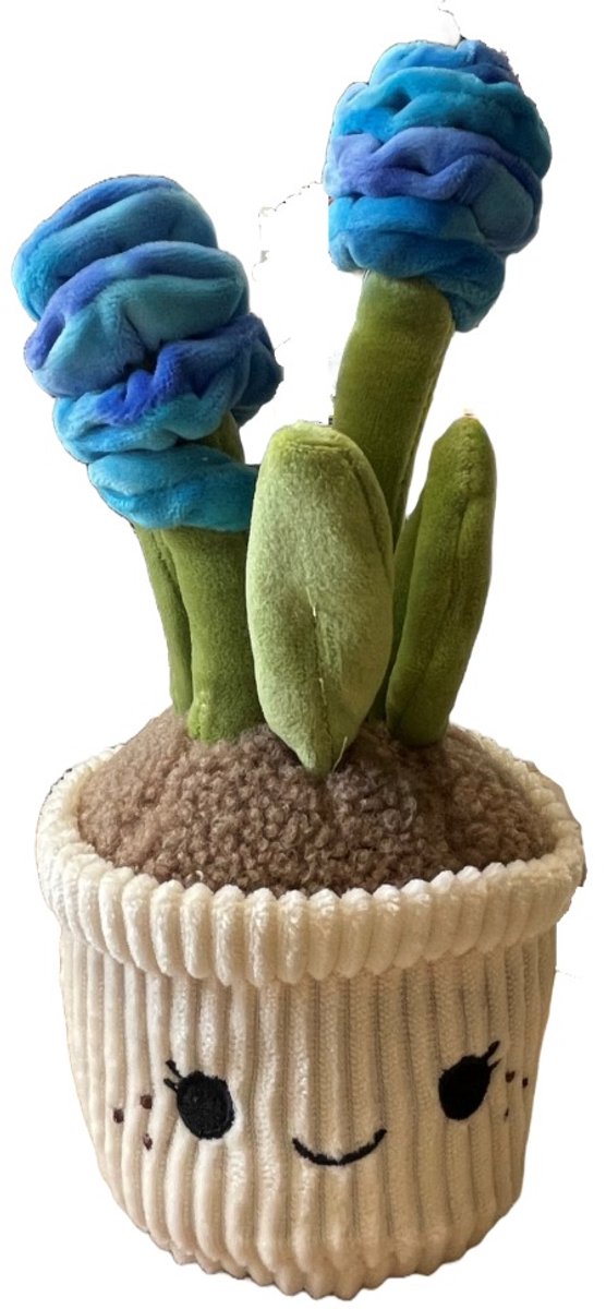 Take me home knuffel plant pluche - hyacint, 29cm