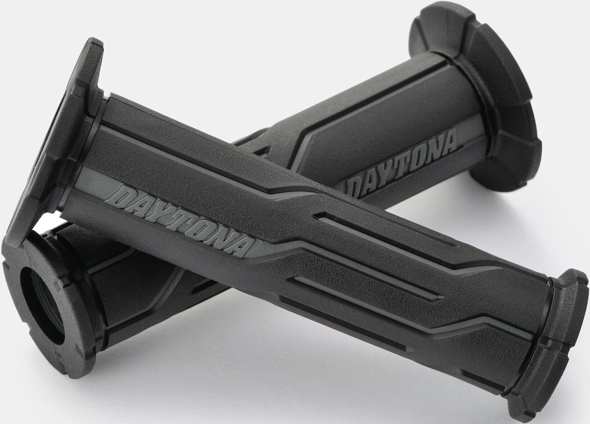 Daytona handvat d-line rubber grip d-lin sw gr 125 open