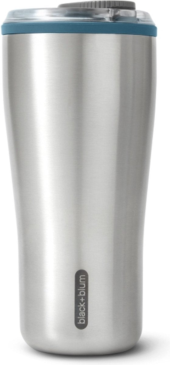 Black blum black+blum travel tumbler - isoleerbeker - 0.6ltr - blauw