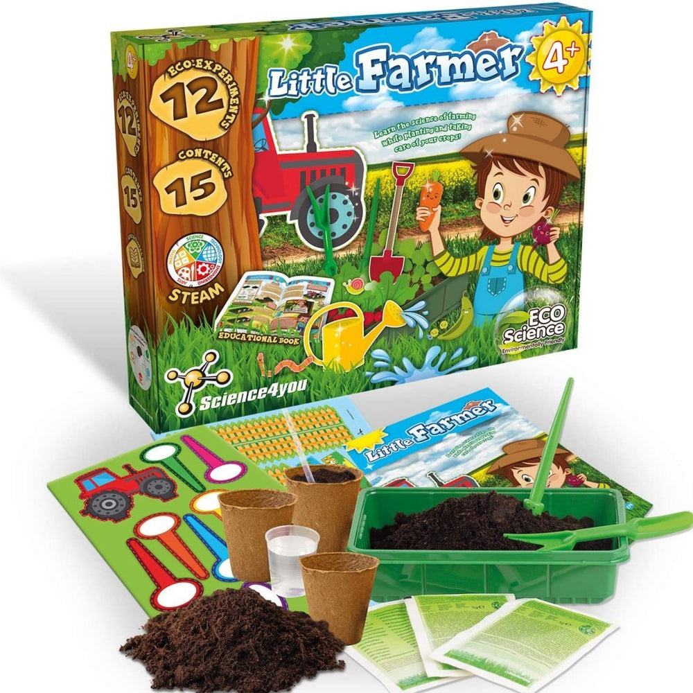 Science4you kleine landbouwer + experimenten