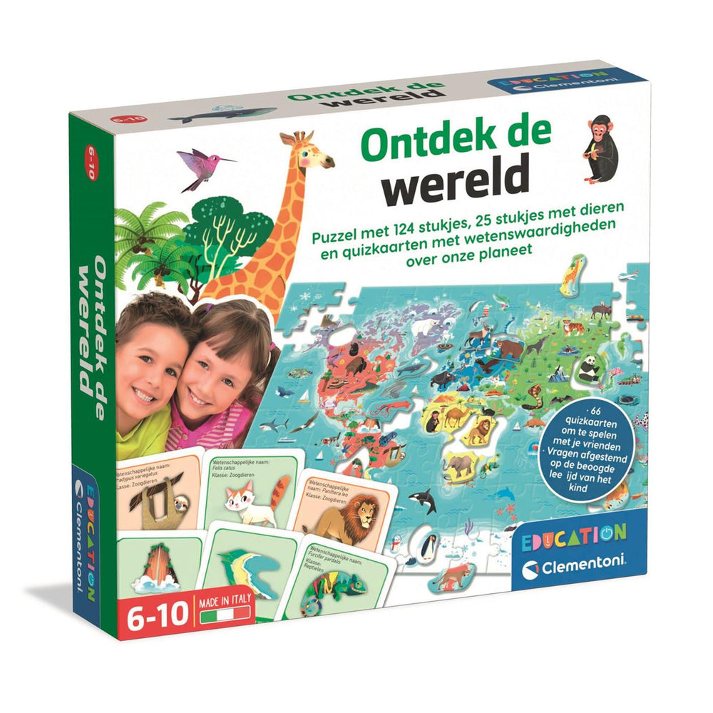 Clementoni Educatie Ontdek de Wereld
