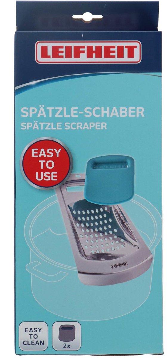 Leifheit spätzle pasta rasp - rvs
