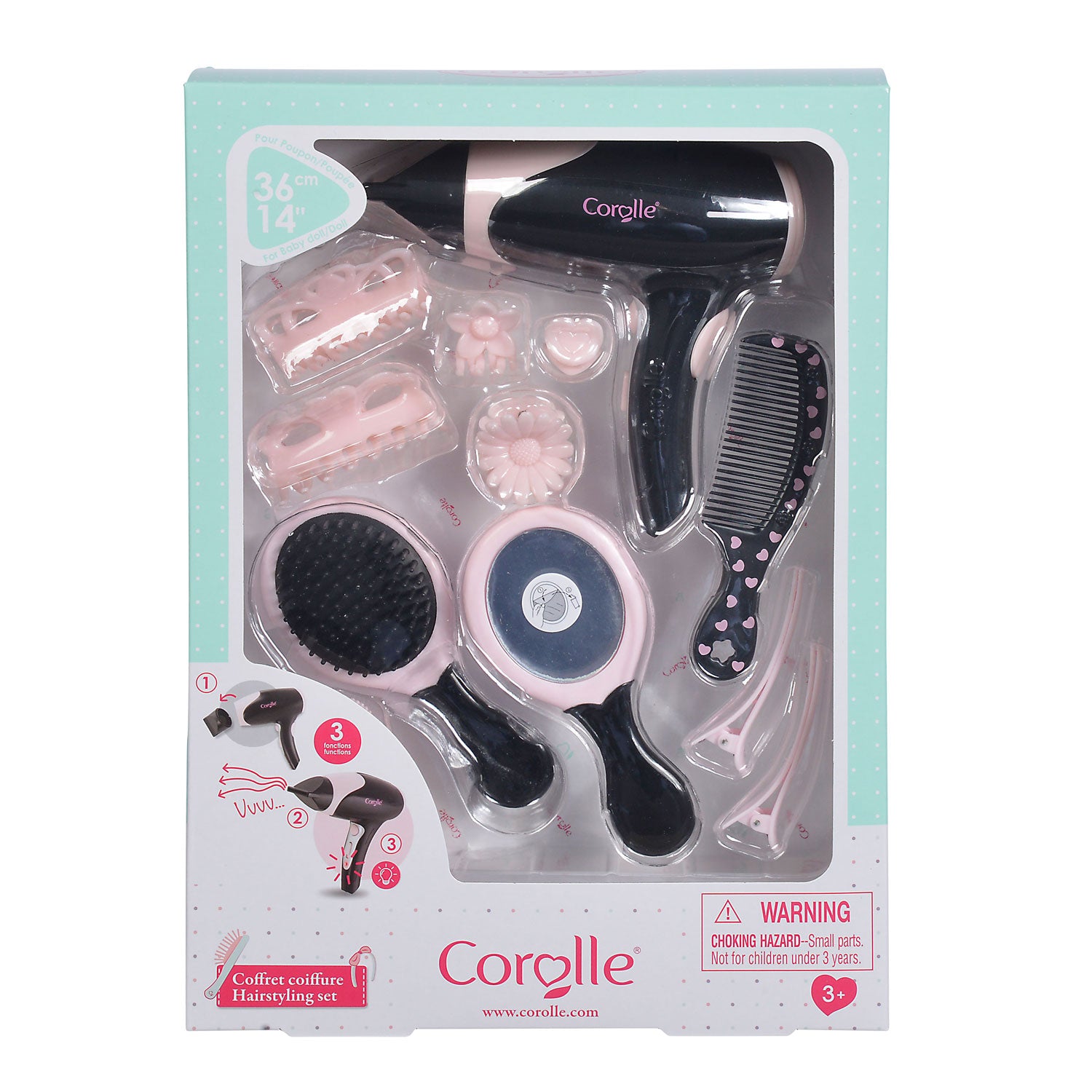 Les Trendies Corolle - Poppen Haarstylingset