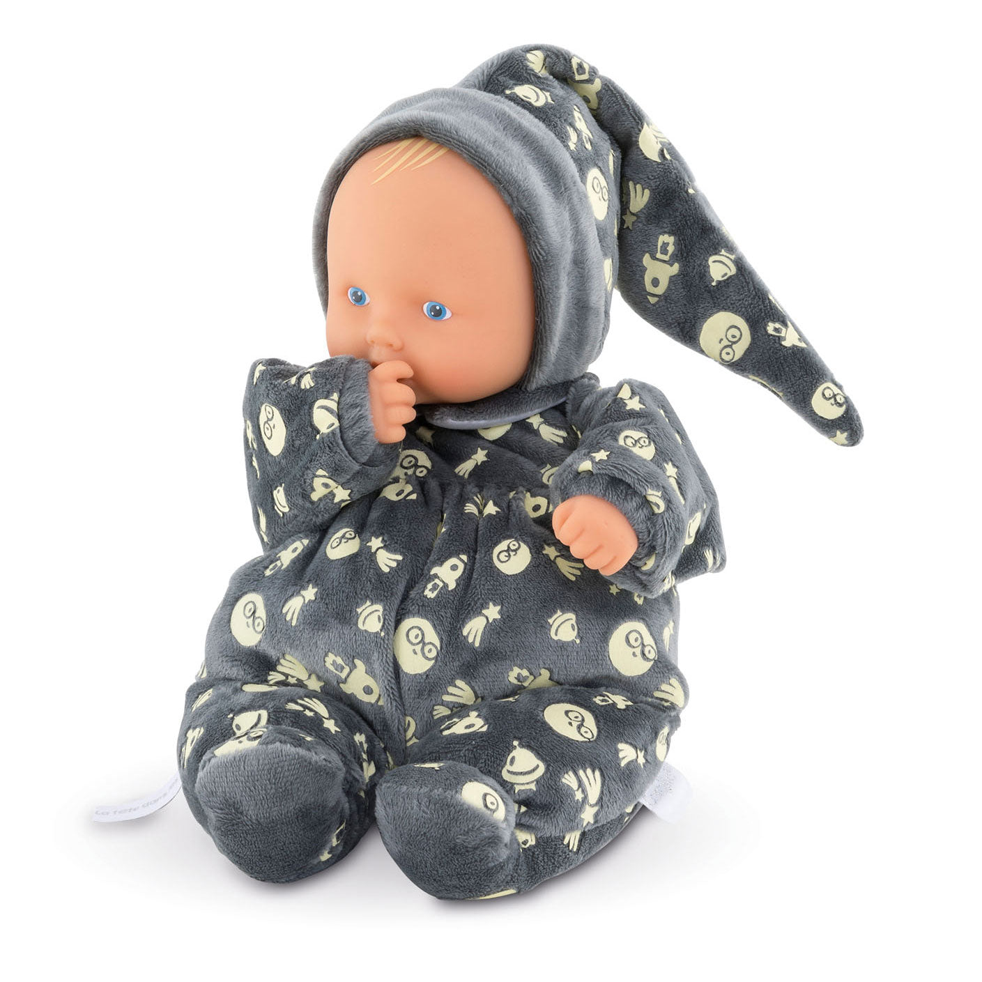 Corolle mon doudou babipouce - glow in the dark, 28 cm