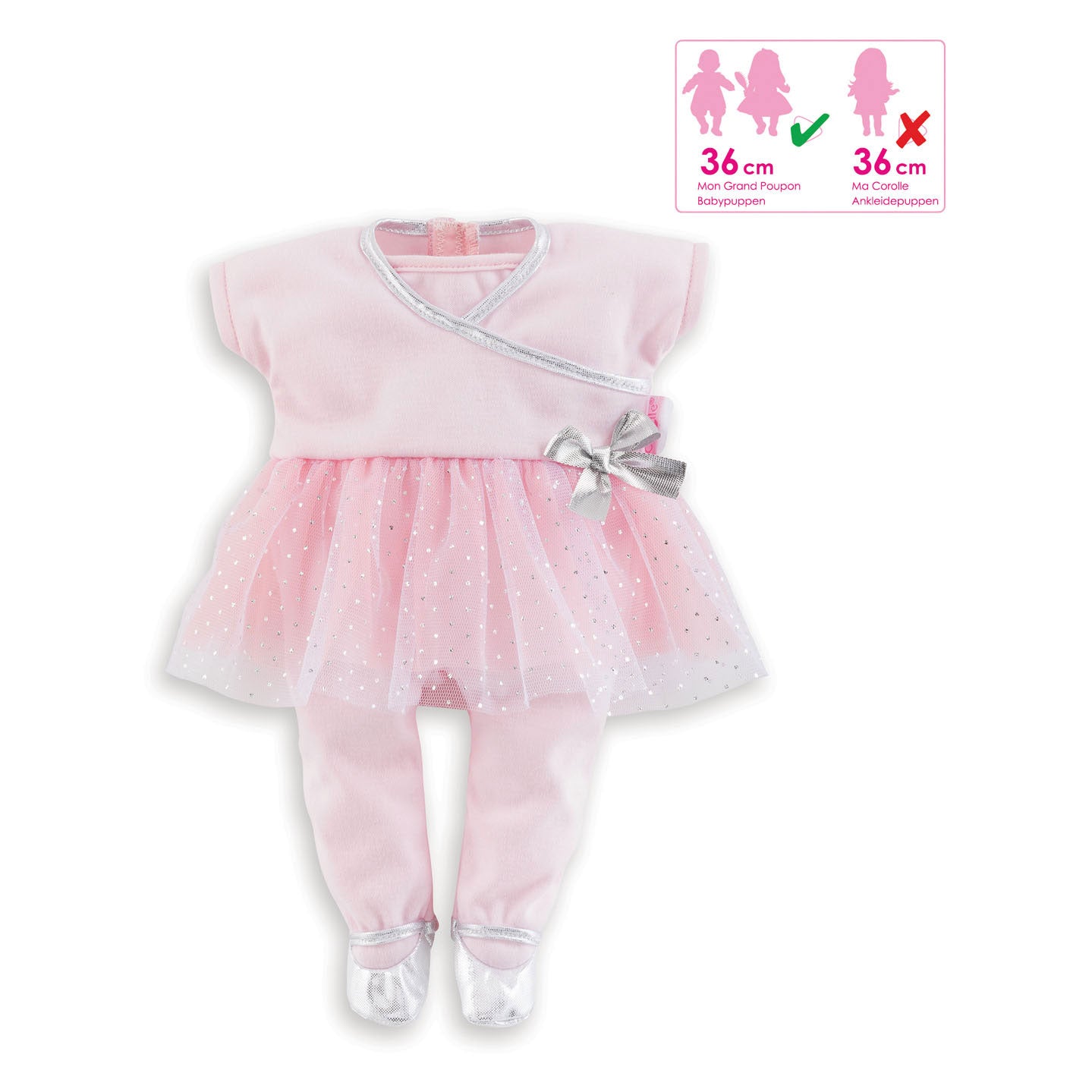 Corolle Mon Grand Poupon - Poppenoutfit Dans, 36cm