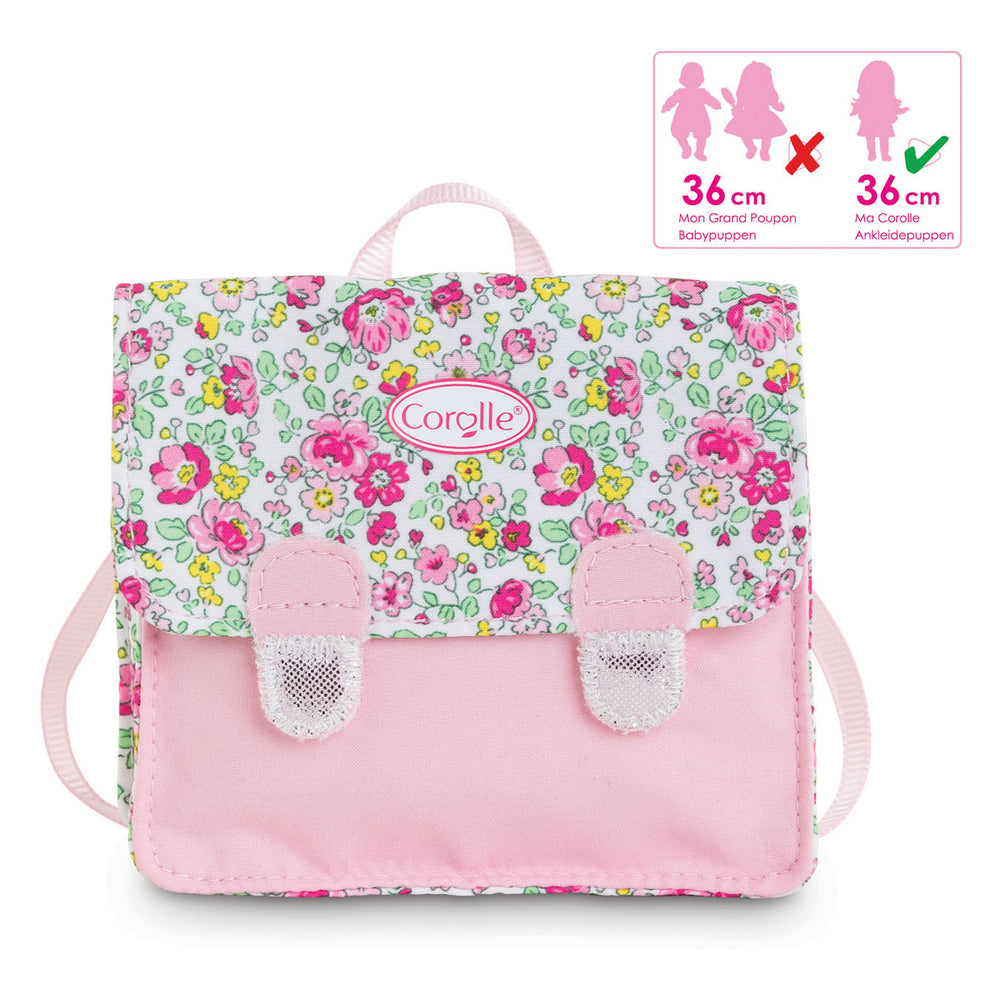 Ma Corolle - Poppen Schooltas Bloemen