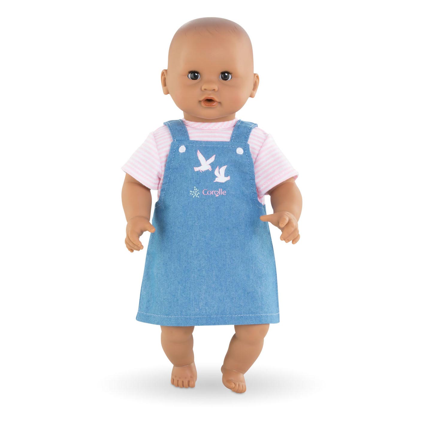 Corolle Mon Premier Poupon - Poppenjurk Gestreept, 30cm