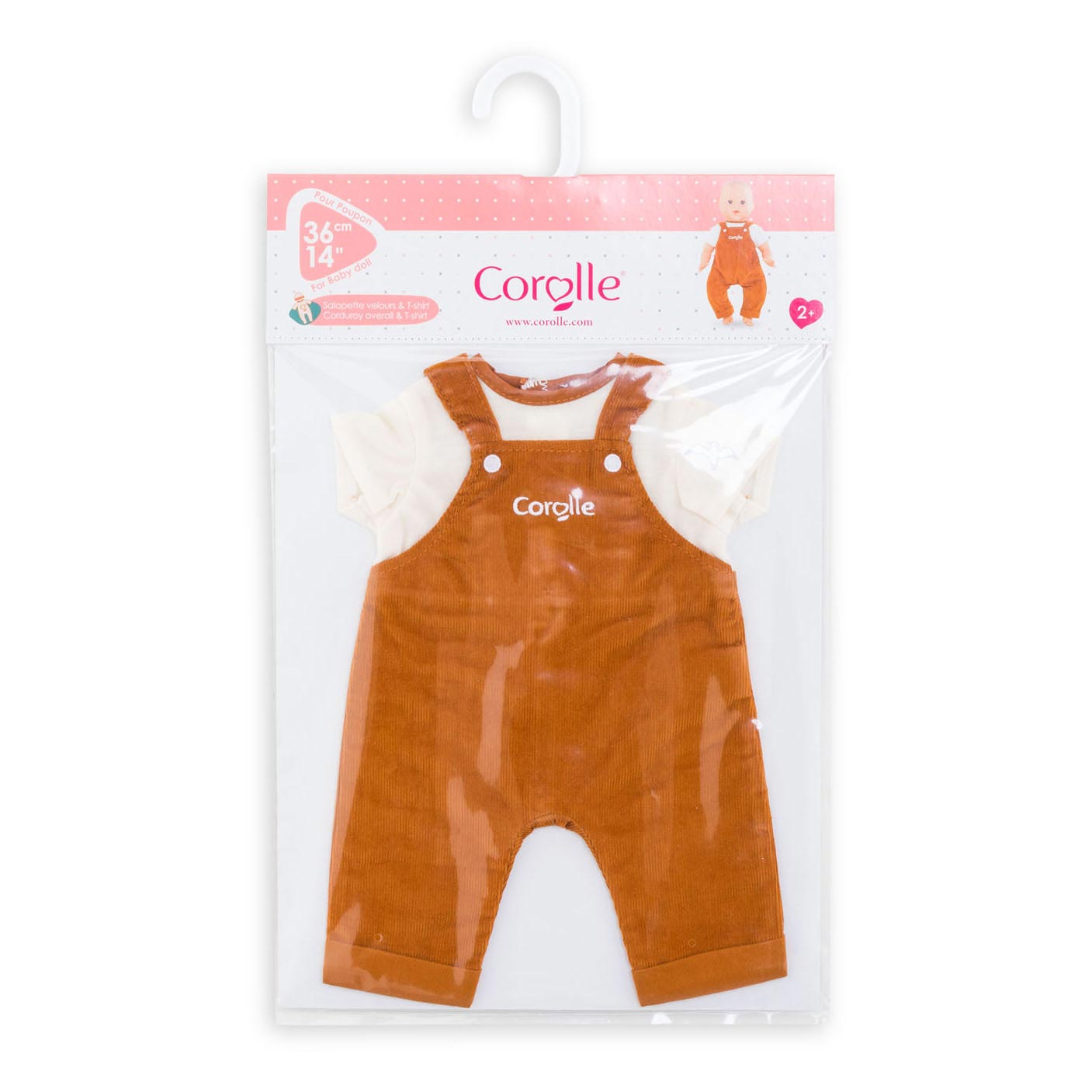 Corolle Mon Grand Poupon - Poppen Totaal 2in1, 36cm