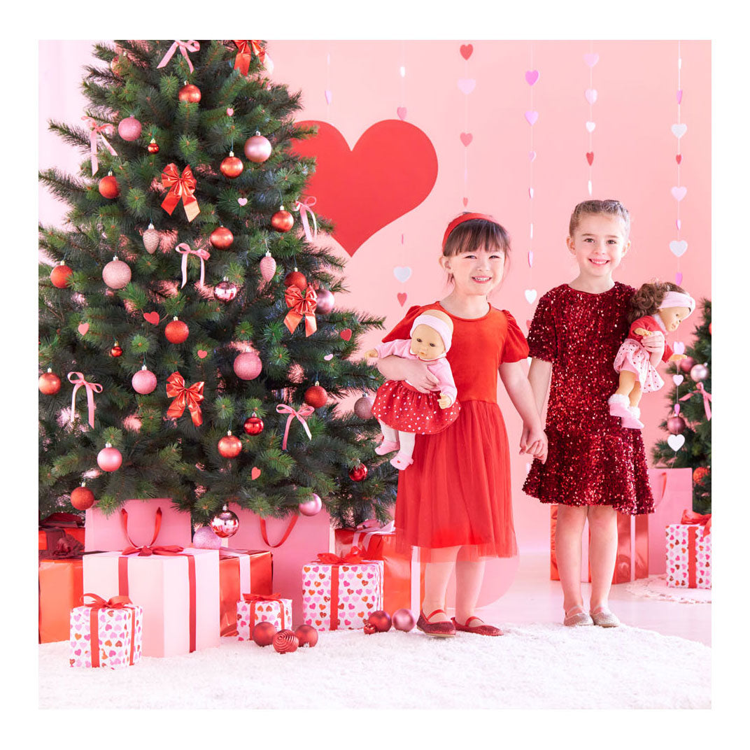 Corolle ma babypop met lange haren - perle, 36cm