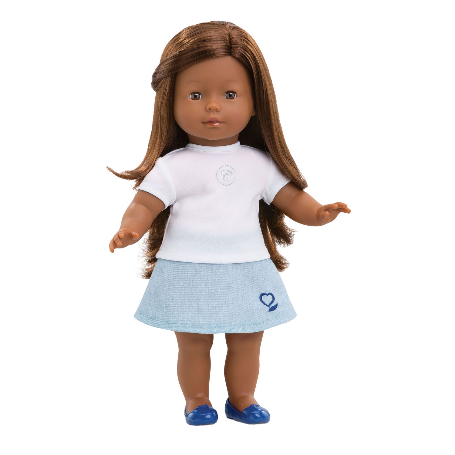 Corolle ma spijkerrokje, 36cm