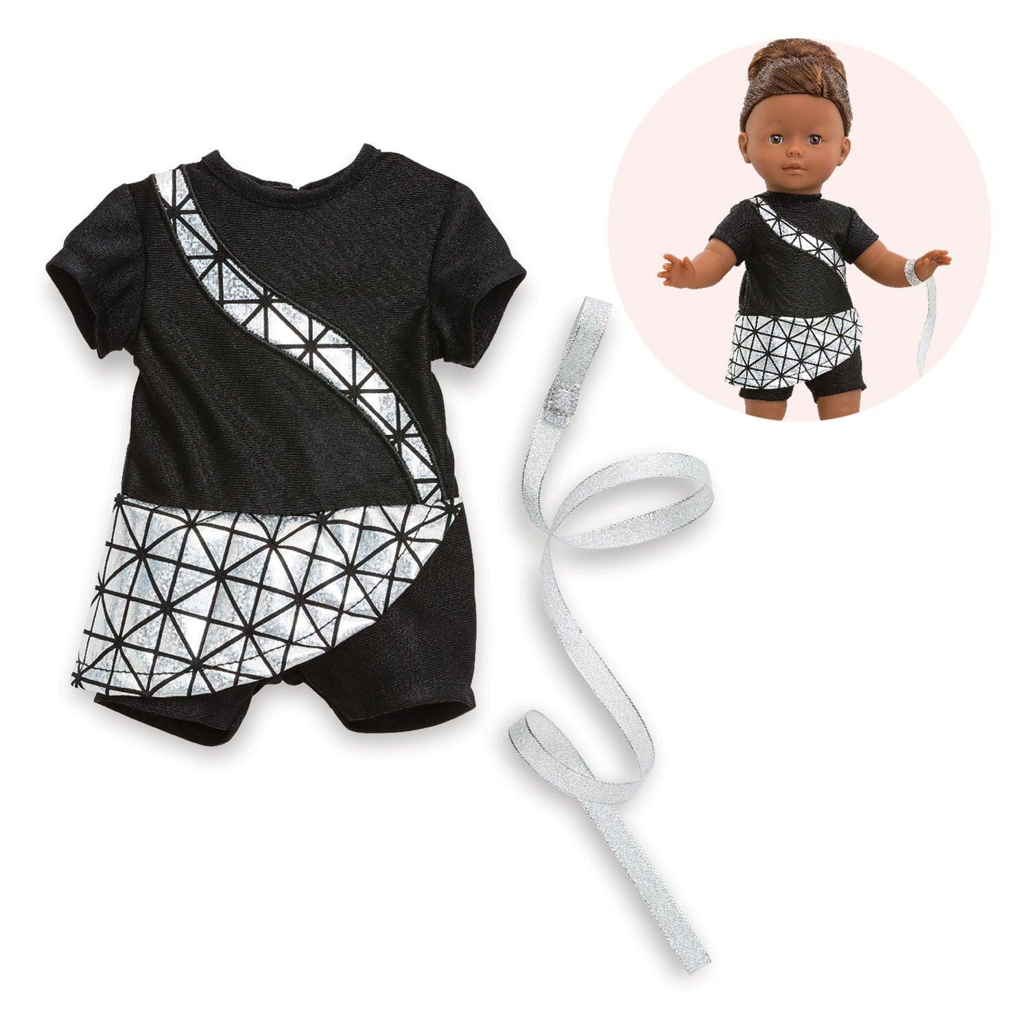 Corolle mijn skateroutfit met lint, 36cm