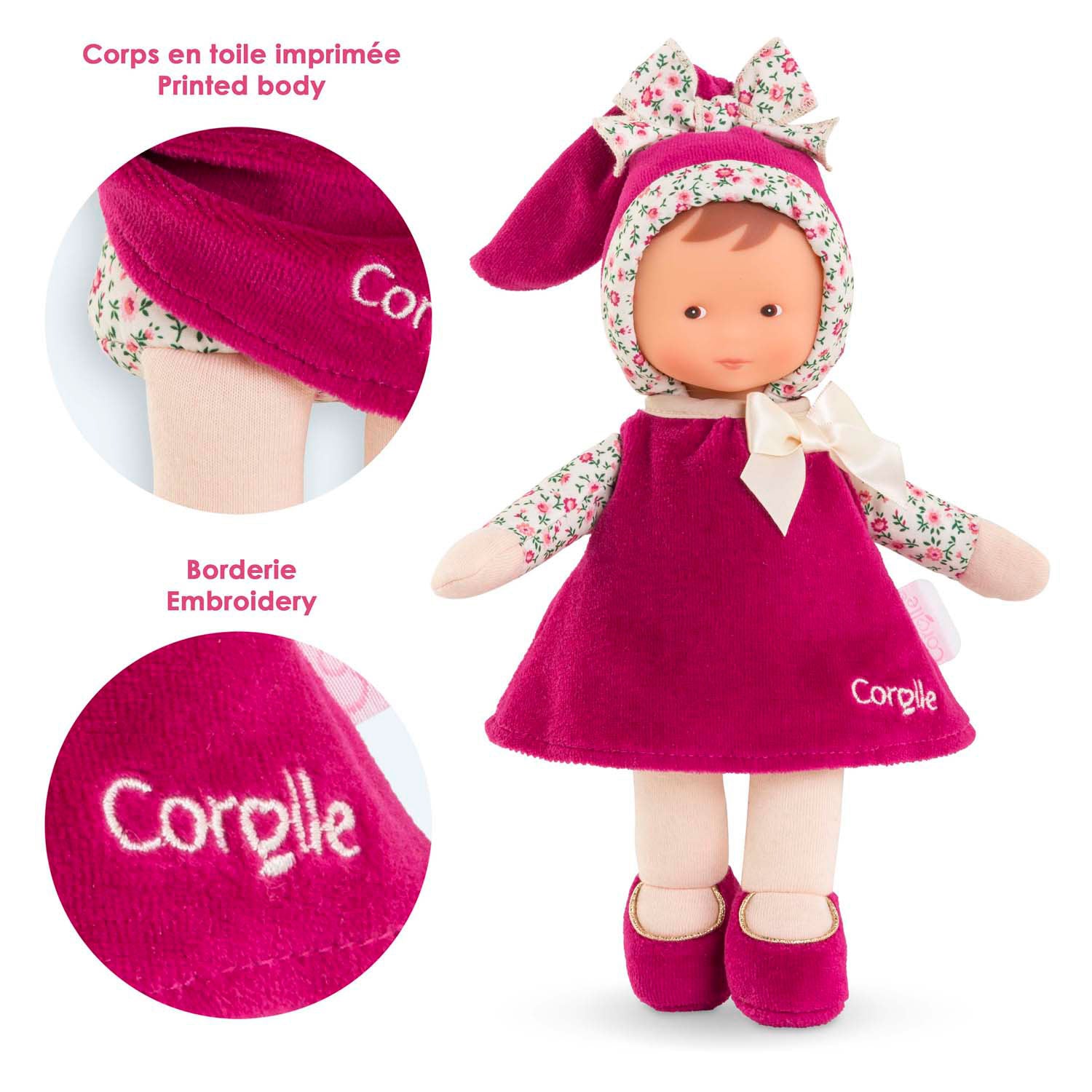 Corolle miss - roze grenadine pop, 25cm