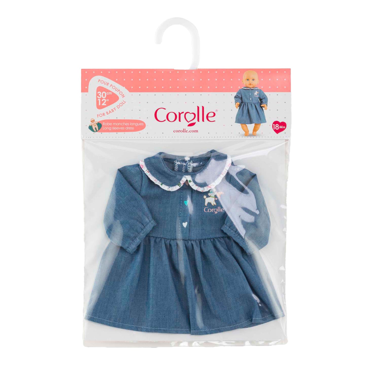 Corolle jurkje voor babypop, 30cm