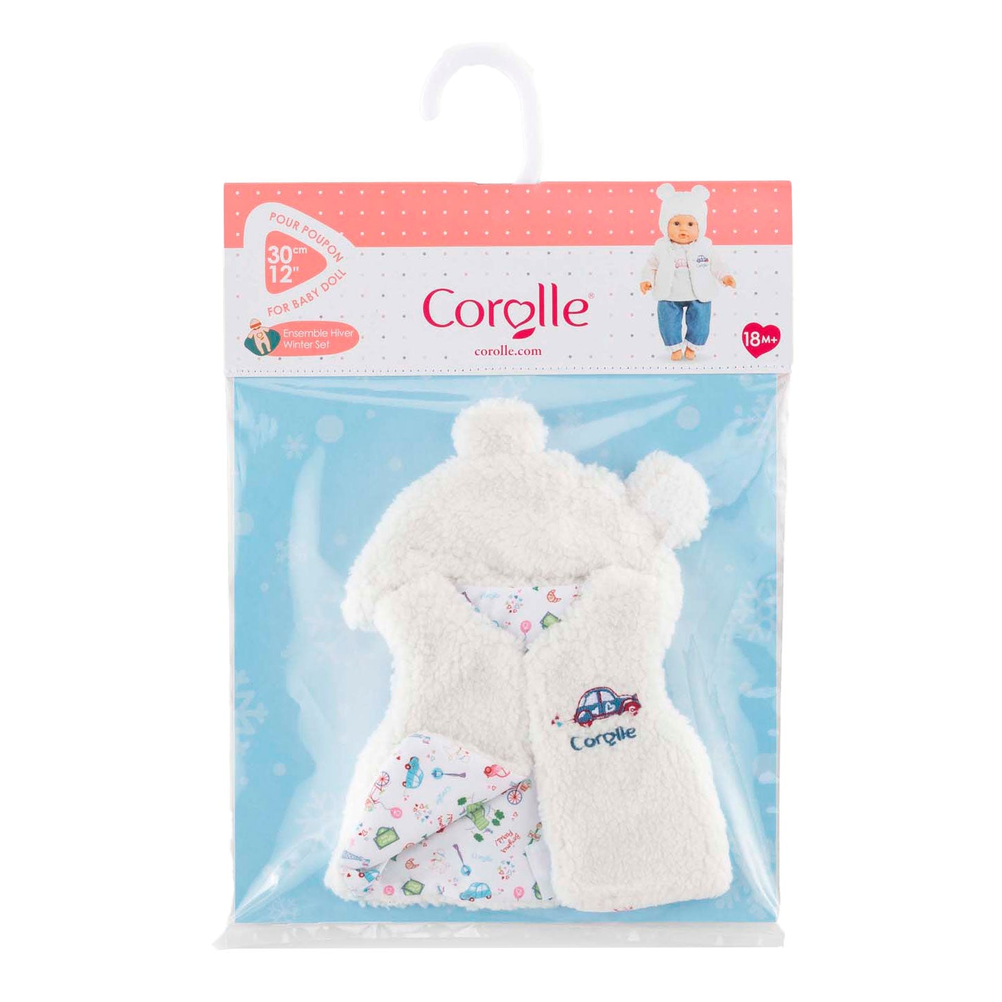 Corolle winterset voor babypop, 30cm