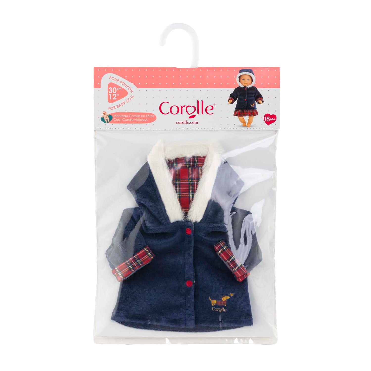 Corolle holidays jas voor babypop, 30cm
