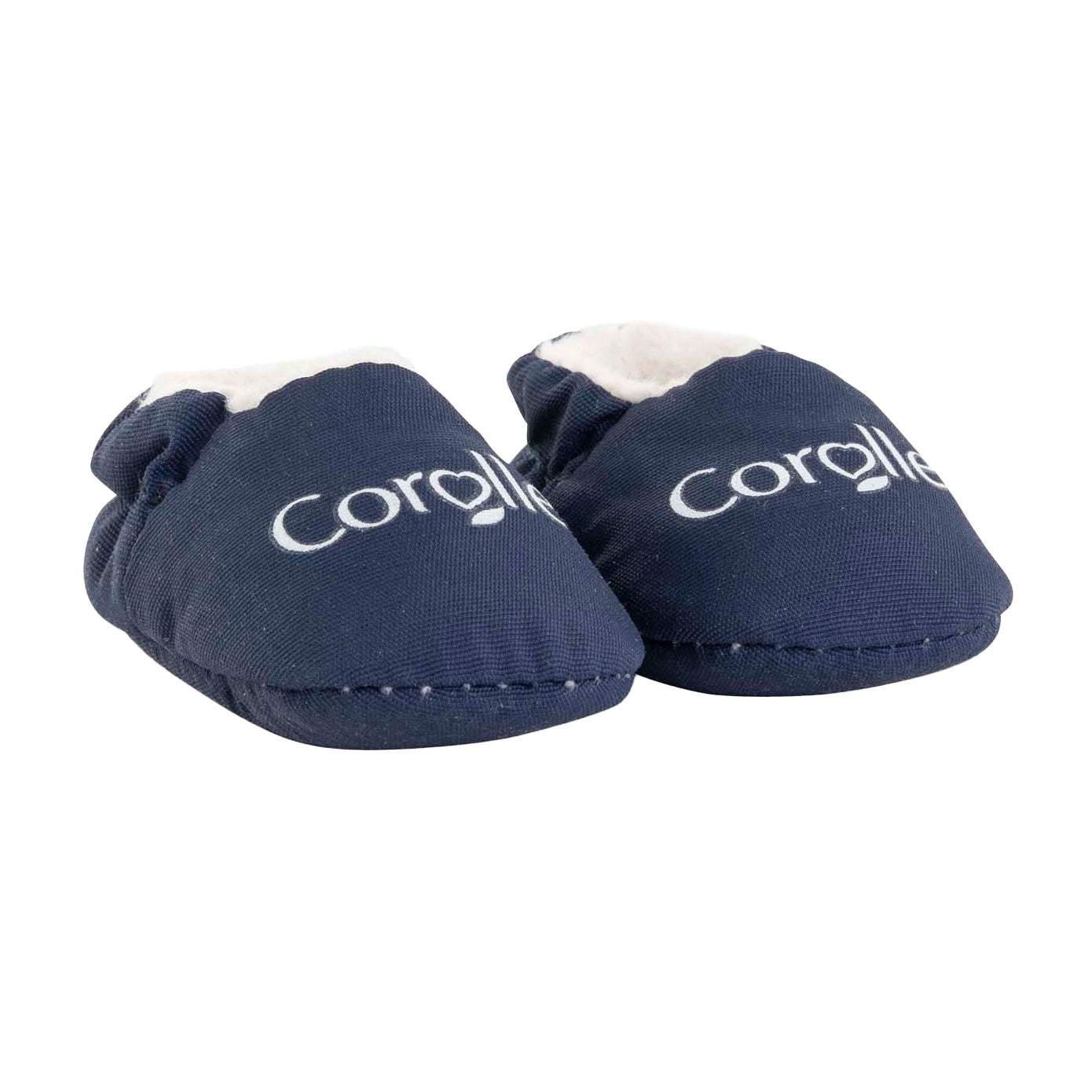 Corolle marineblauwe pantoffels voor babypop 30cm