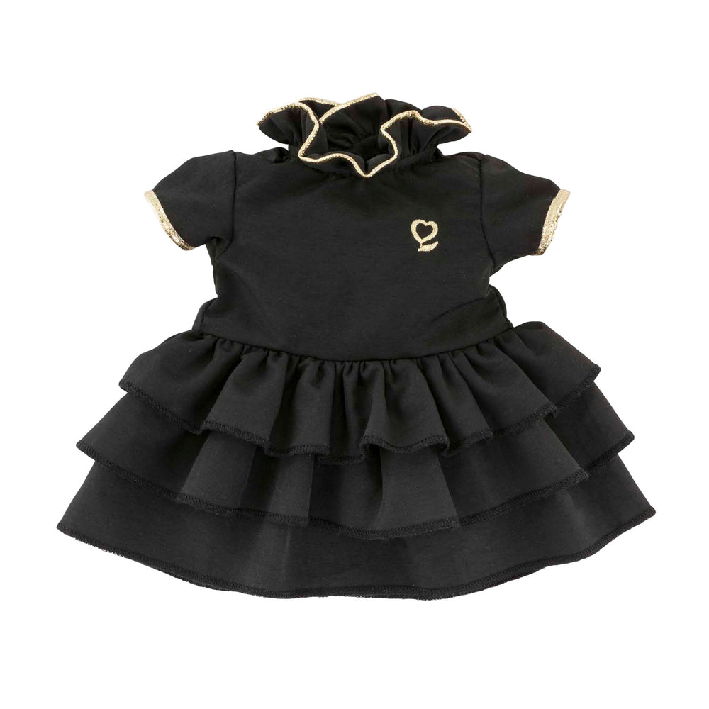 Corolle zwarte jurk voor babypop, 36cm