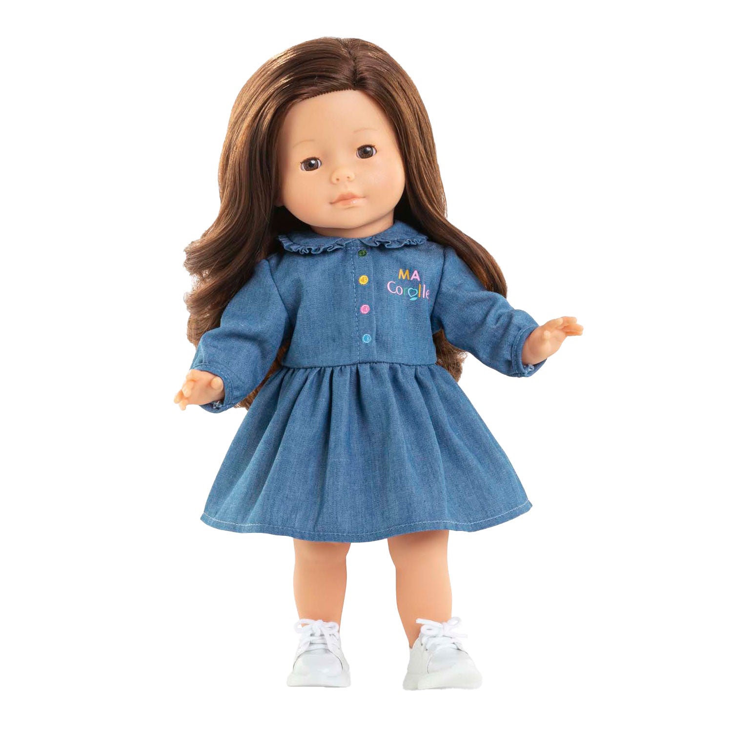 Corolle spijkerjurkje voor babypop, 36cm