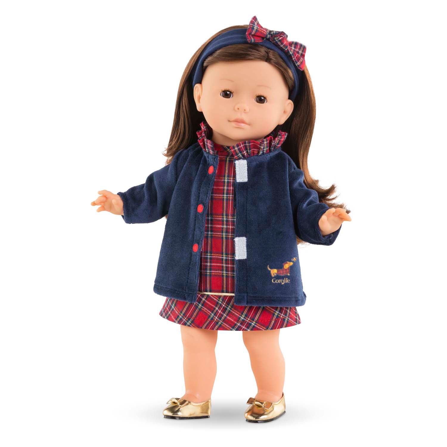 Corolle holidays jas voor poppen, 36cm