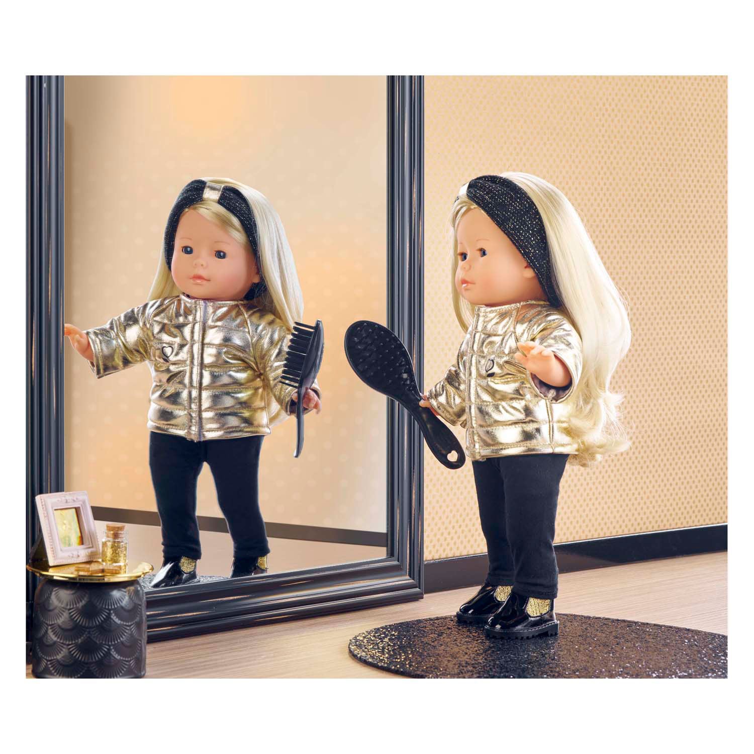 Corolle couture outfit set met accessoires voor poppen, 36cm