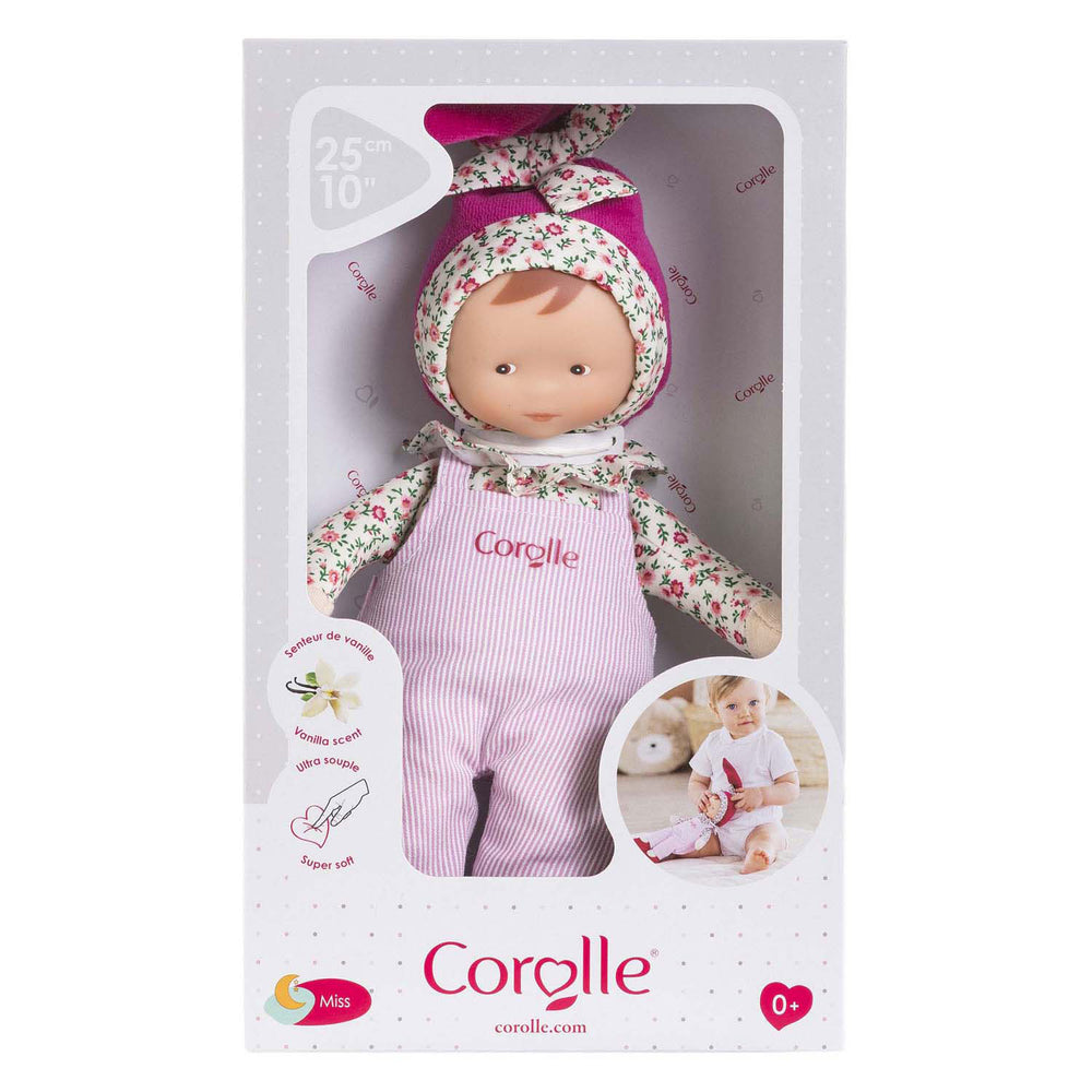 Corolle mon doudou miss chic rose grenadine babypop - 25cm