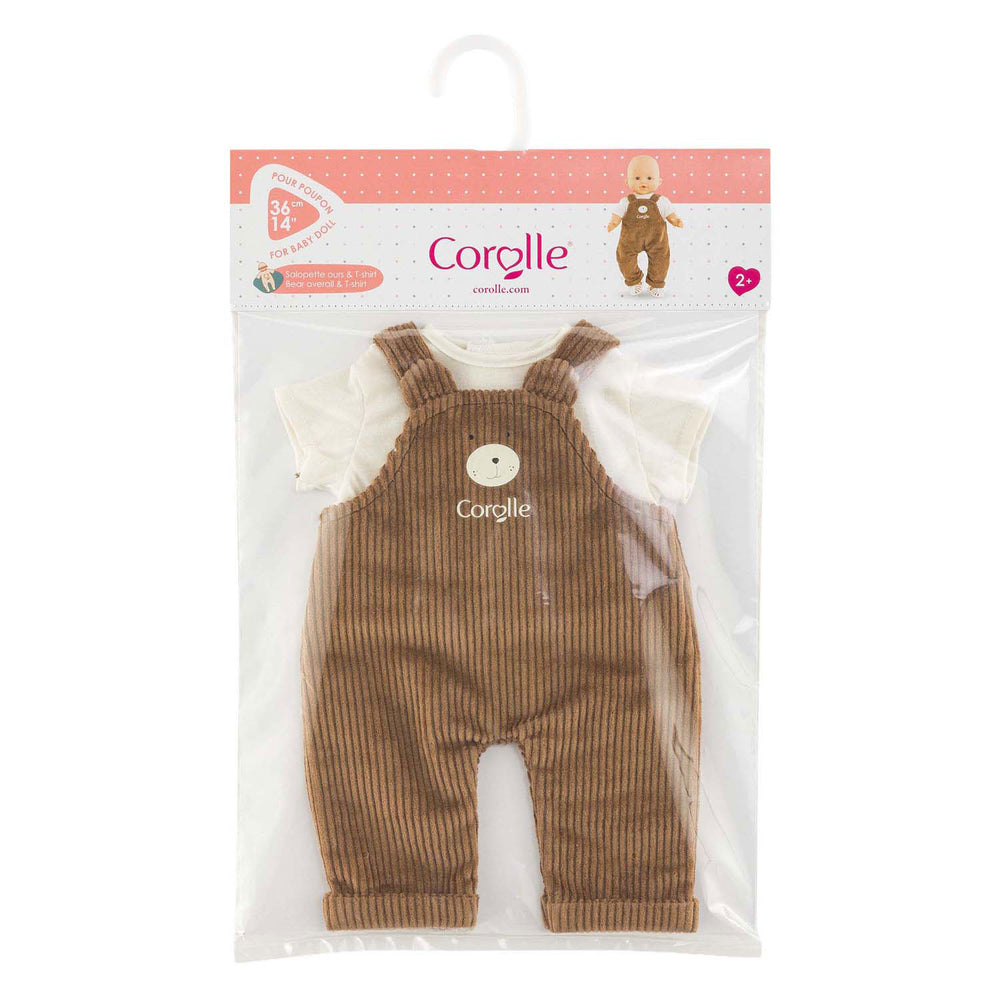 Corolle poppen overall met t-shirt kleine ontdekker - 36cm