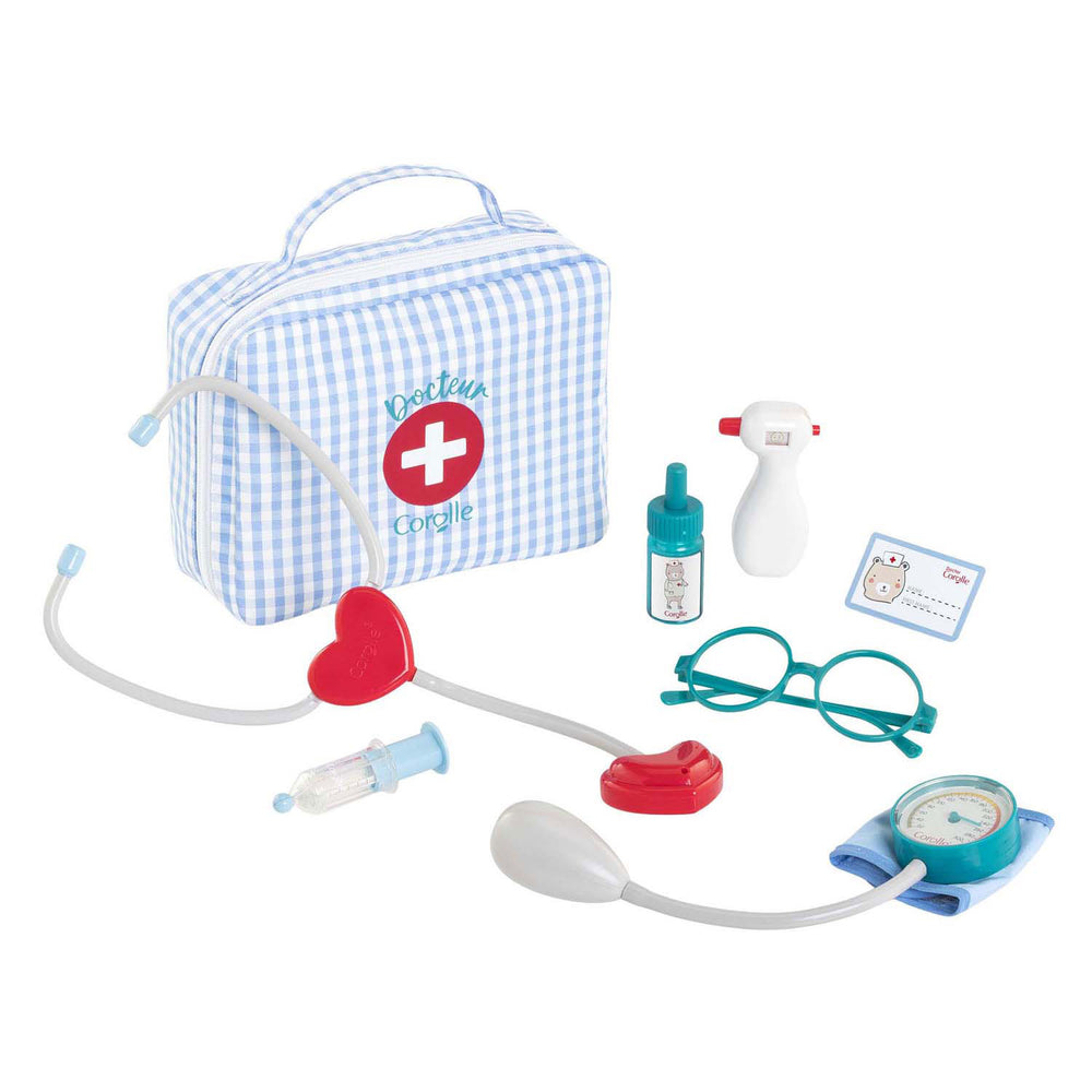 Corolle dokterstas met 8 accessoires