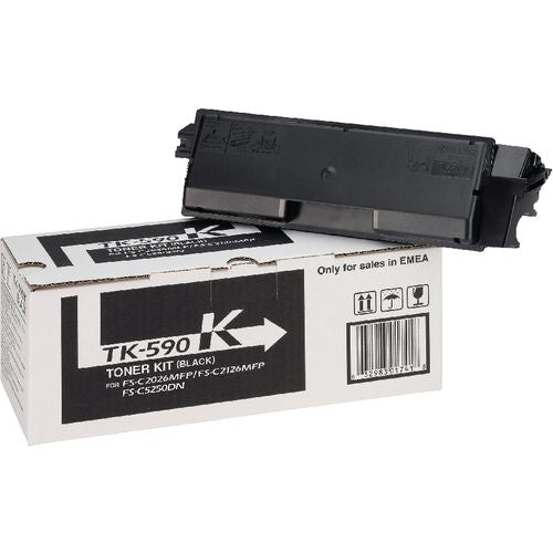 Tonercartridge kyocera tk-590k zwart