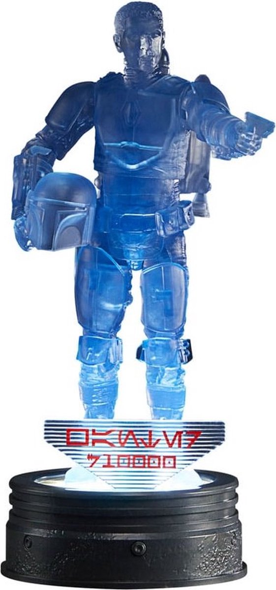 Hasbro axe woves - holocomm collection - star wars: the black series - mandalorian - - 15cm