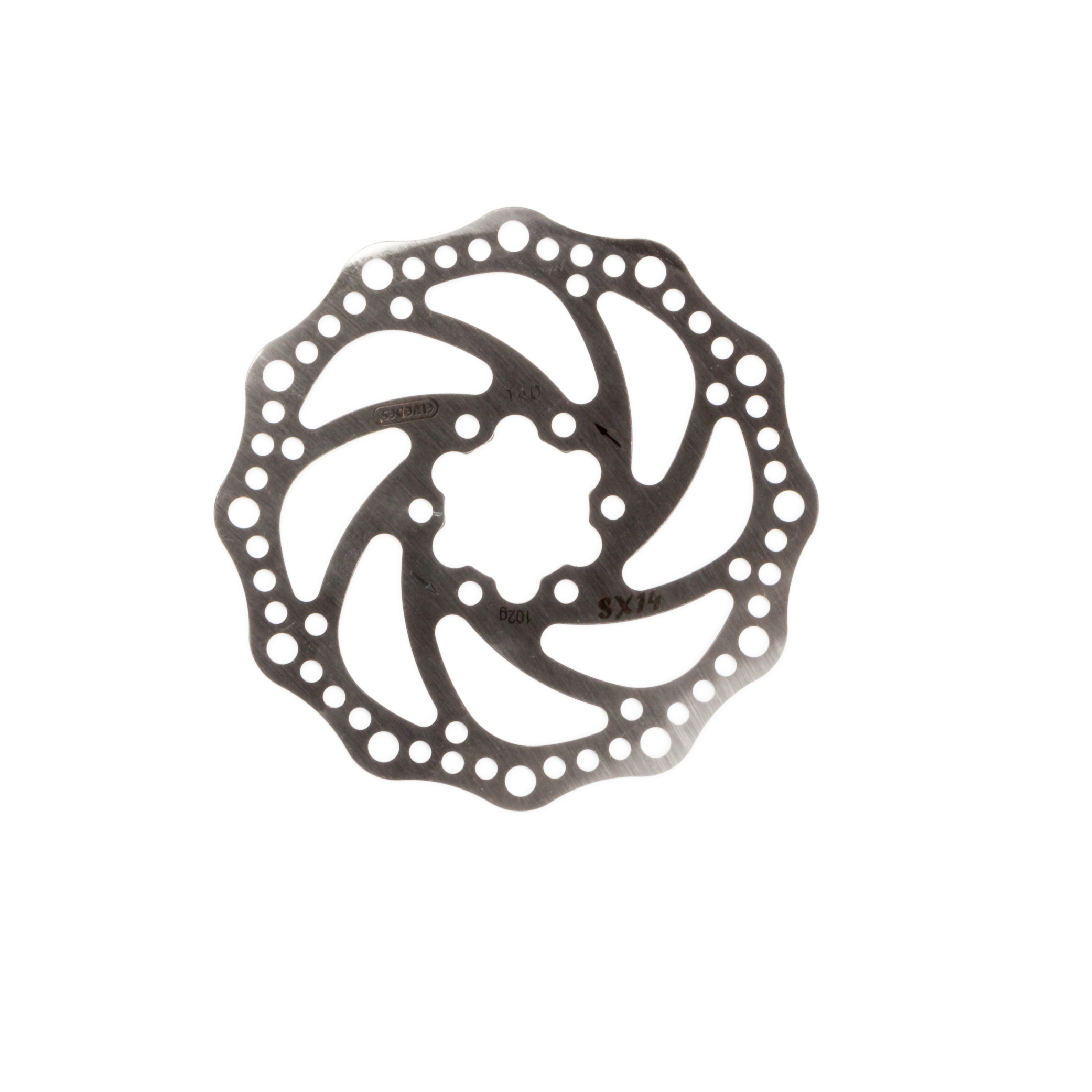 Remschijf Elvedes Sx14 140Mm 6-Nok Zilver