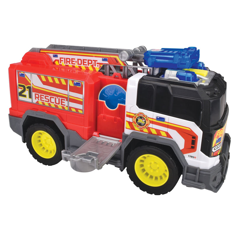 Dickie brandweerwagen met licht en geluid