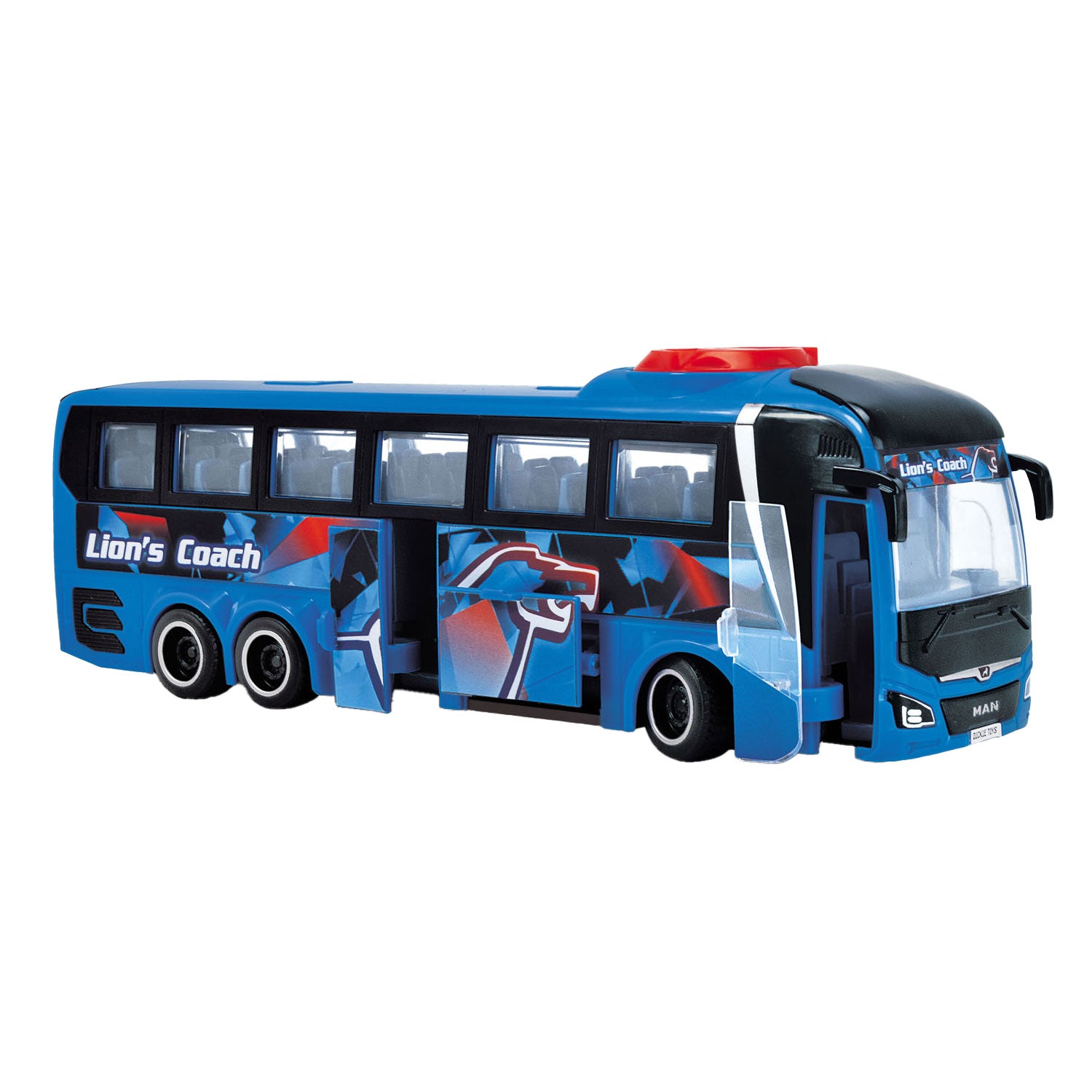 Dickie man lion's coah bus