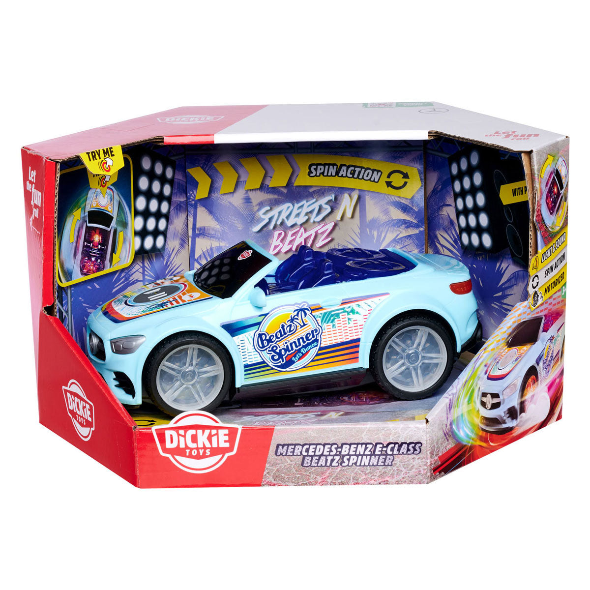 Dickie Mercedes-Benz E-Klasse Beat Spinner Auto