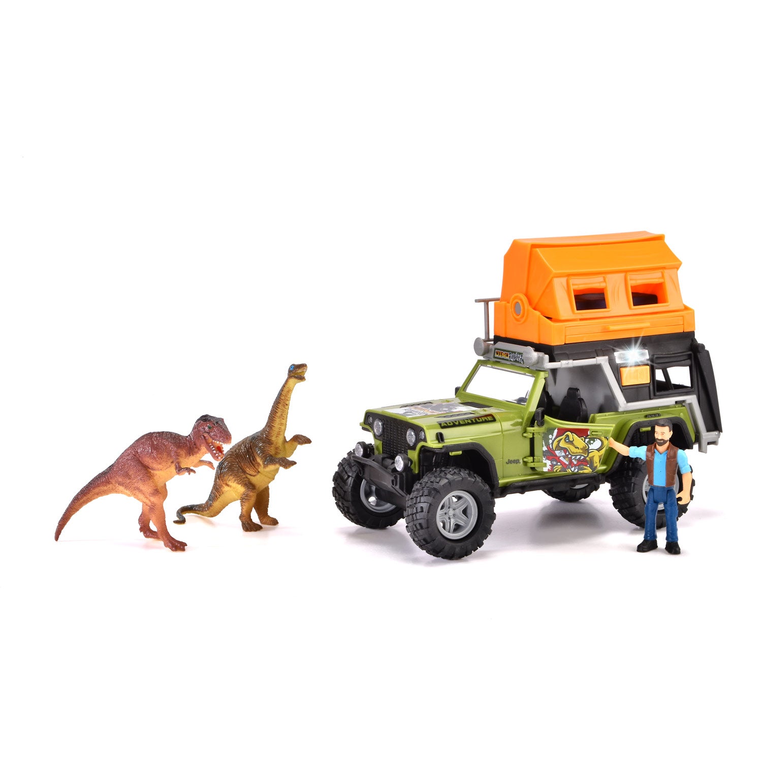 Dickie dino camperspeelset, 4dlg.