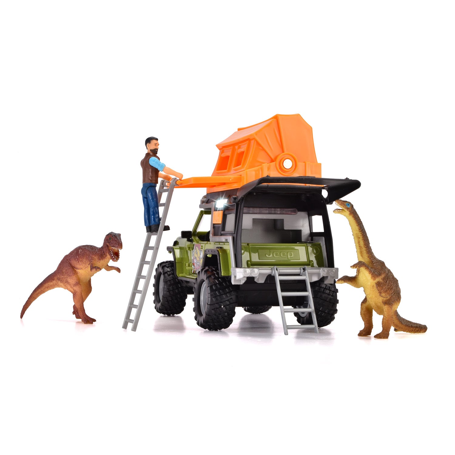 Dickie dino camperspeelset, 4dlg.