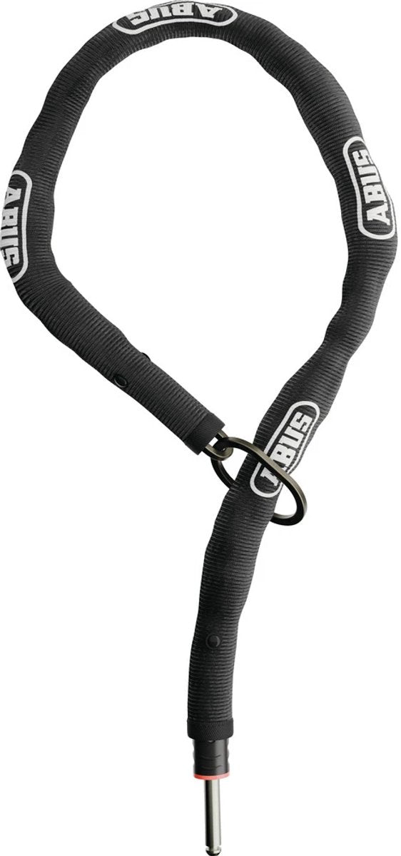 Abus fietsslot insteekketting - adaptor chain classic - - zwart - 100 cm - geschikt voor elektrische fietsen - stadsfietsen