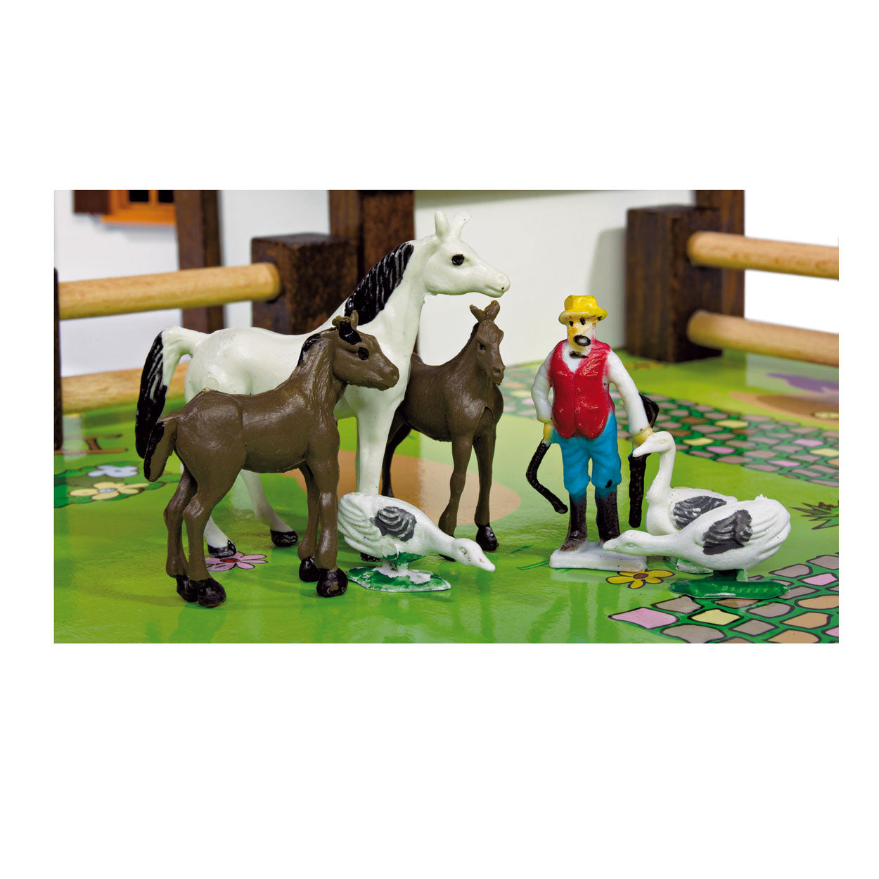 Eichhornboerderij incl. dieren en accessoires