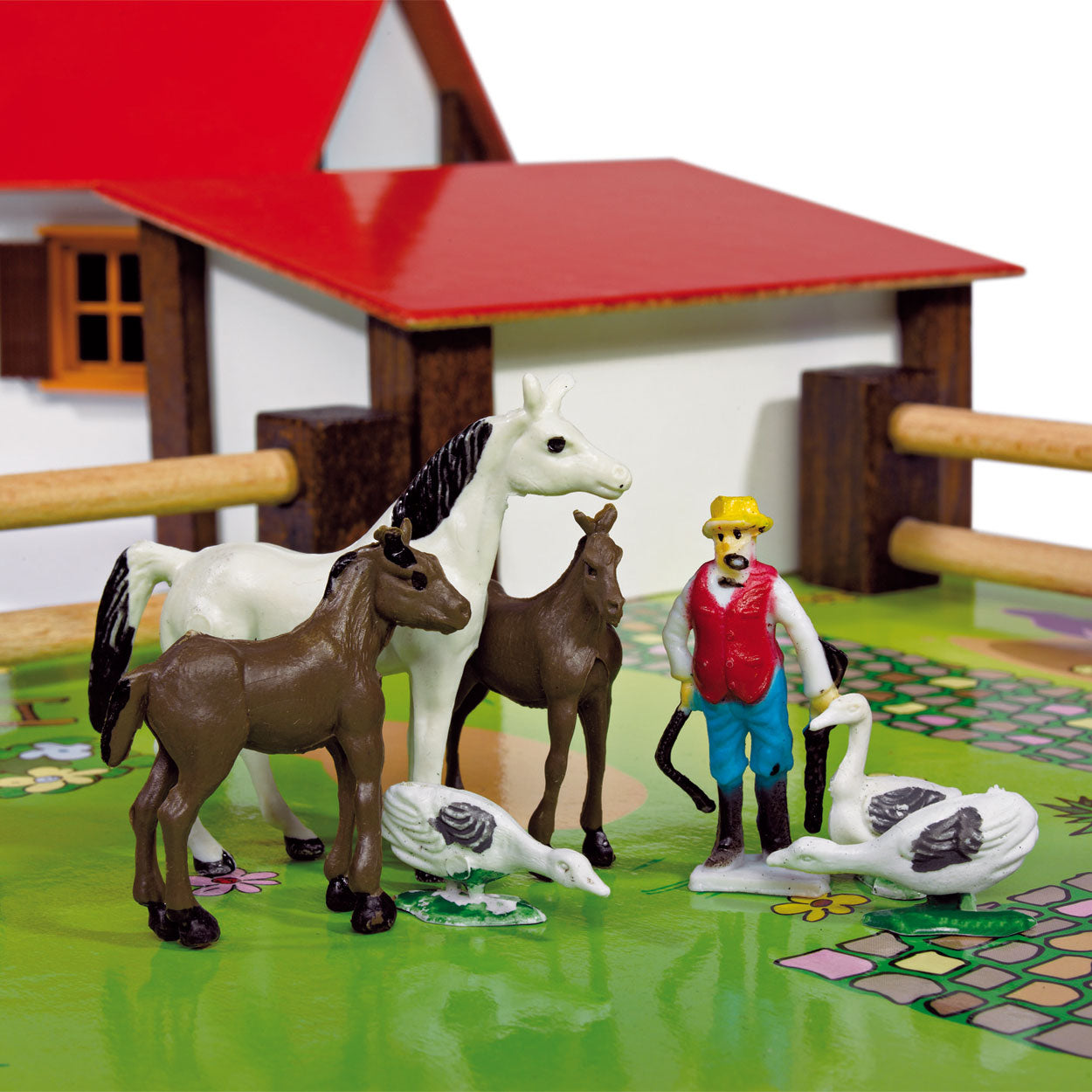 Eichhornboerderij incl. dieren en accessoires